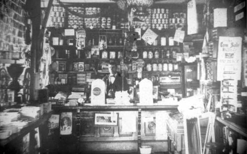 General Store, 458 Main St, Harleysville, interior, circa 1910