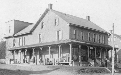 General Store, 458 Main St, Harleysville, exterior, circa 1910