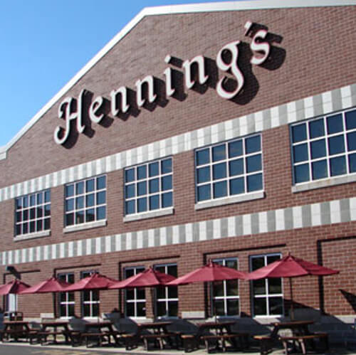 Henning's Exterior